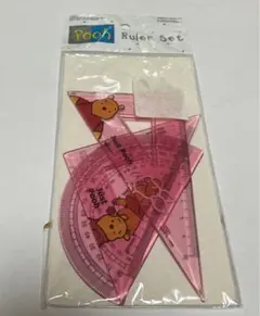 くまのプーさん 三角定規 分度器のサムネイル