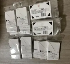 ミニ封筒 まとめ売り 500枚分 メッセージカードを入れるのに。ギフト封筒 新品