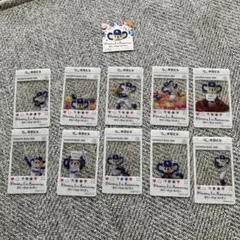 れ*読様 ドアラ　中日ドラゴンズ　中日ビル　カード　10種　コンプリート　シール