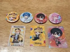 AMPTAK×COLORS　缶バッチ　カード 即購入○