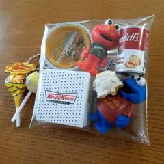 エルモ・クッキーモンスター ガチャ詰めポーチ