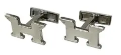 エルメス カフス Hロゴ ペガサス シルバー 外箱有 中古品 (23055)※※のサムネイル