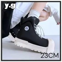 ハイカット厚底スニーカー 23CM y2k fgmm opium geek