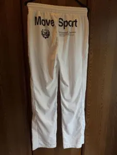 DESCENTE Move Sport ジャージ パンツ ホワイト Lのサムネイル