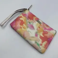 ケイトスペード ニューヨーク リストレット ポーチ 花柄