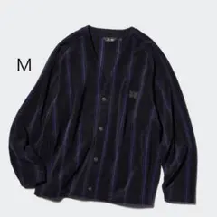 UNIQLO NEEDLESフリースオーバーサイズカーディガン　ブラック　M