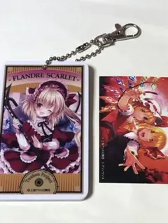 東方projectハードパスケース　フランドールスカーレット　シール付き