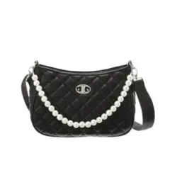 GYDA（ジェイダ） 2WAYキルティングパールBAG ブラックのサムネイル