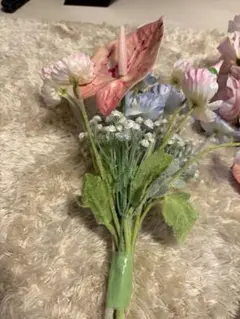 造花 アレンジメント 花束 3束セット