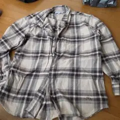 ユニクロ×JWアンダーソン　フランネルチェックシャツ　サイズXL