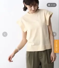 【A part by】スクエアトップス：アイボリーのサムネイル