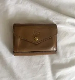 IL BISONTE 三つ折り財布 レザー ブラウンのサムネイル