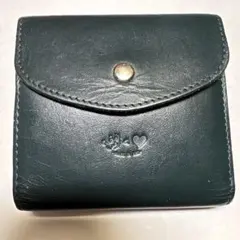 kaoyorinakami 二つ折り財布 グリーン