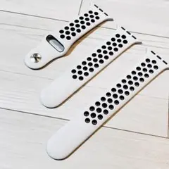 黒ずみナシ★NIKE スポーツバンド ピュアプラチナム ブラック　40