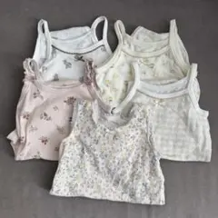 ベビー肌着 ロンパース　70 5枚セット　バースデイ