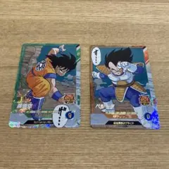 ドラゴンボール スーパーダイバーズ アドバンスパック 孫悟空　ベジータ　SR
