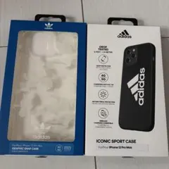adidas iPhone 12 Pro Max ケース 2種セット