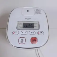 2026年最新】シャープ 炊飯器 3合 ホワイト KS-C5J-Wの人気アイテム