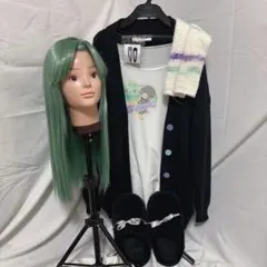 Vtuber ぶいすぽ　八雲べに　部屋着衣装 ウィッグ　フルセット 新衣装お披露目ありがとうございました〜！ 今回は初の“部屋着”衣装で