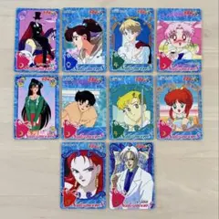 セーラームーン カード ⑫ セーラームーンS レア バンダイ 当時物 10枚