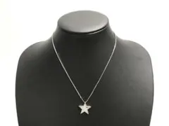 スワロフスキー Swarovski クリスタル ネックレス スター シルバー系