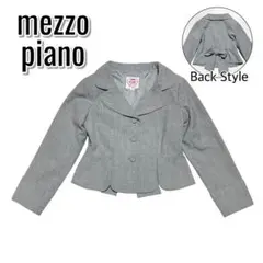 釆*様 メゾピアノ ジャケット フォーマル 120cm スーツ リボン 刺繍 入