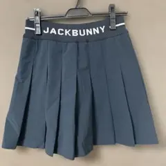 ジャックバニー　プリーツスカート　紺
