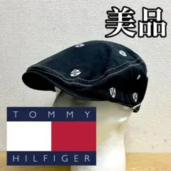 【美品】TOMMY HILFIGER ハンチング ブラック