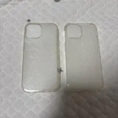 iPhone15 ソフトケース２つセット ストラップ穴付き 角ガード