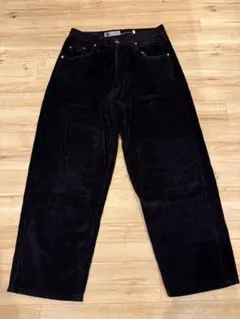 Levi's SilverTab ブラック コーデュロイ パンツ W30 L30
