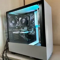 【美品】ゲーミングPC 白 RX5700XT Ryzen5 5600 美品】ゲーミングPC 白 RX5700XT Ryzen5 5600 ゲーミングフルセット