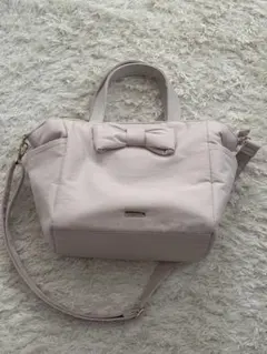 メゾンドフルール 撥水 サイドポケット 2Way トート バッグ