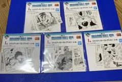一番くじ ドラゴンボール I賞 コマステッカーコレクション　5種セット