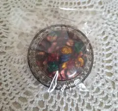 ブローチ　バラ　レトロ　ヴィンテージ　アクセサリー