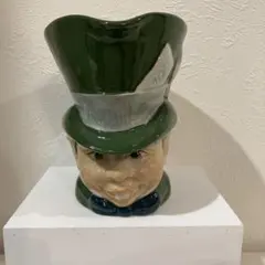 希少】陶器製 チャールズ・チャップリン 小物置き 灰皿 - メルカリ