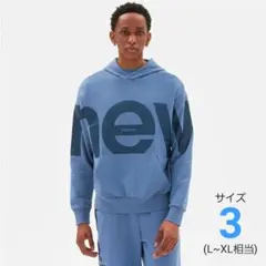ニューバランス スウェットパーカー オーバーサイズ フーディ サイズ:3