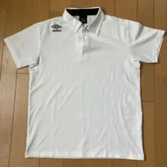 umbro ポロシャツ ホワイト Mサイズ 半袖のサムネイル
