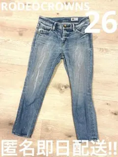 【即日匿名配送】RODEOCROWNS スキニーデニム Mサイズ