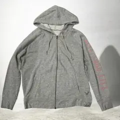 美品AmericanEagleグレー フードパーカーのサムネイル