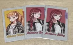 にじさんじ GRAY×ACCENT チェキ風カード 早乙女ベリー、雲母たまこ