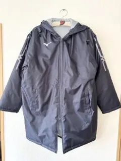 ミズノ　MIZUNO 箱根駅伝100回記念 ベンチコートフリーサイズ ネイビー