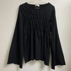 未使用品　tal by yume 黒 長袖チュニック