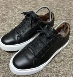 美品⭐️ AOURE DEVICE1⭐️ブラック スウェード スリッポン 25.5 