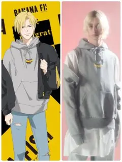 meagratia × BANANA FISH Printed Hoodie