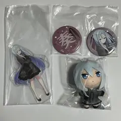 プロセカ　セガラッキーくじ マスコット、アクスタ、缶バッジセット 宵崎奏