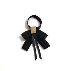 YSLモンパリ　ブラックリボン　アクセサリー