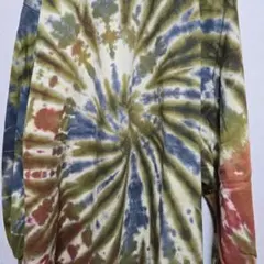 タイダイ染め　柔らかコットントレーナー