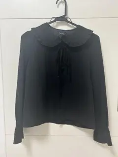 evelyn トップス ブラウス 黒