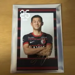 鹿島アントラーズ 26プレイヤーズインスタントフォトカード 松村優太