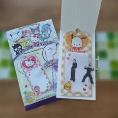 MAZZEL NAOYA フレークシール ポチャッコ　ネームキーホルダーセット